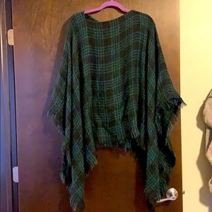 Plaid shawl